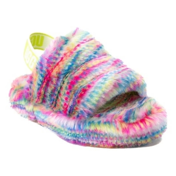 UGG - Fluff Yeah Pixelate Womens Slippers - Picture 2 of 8